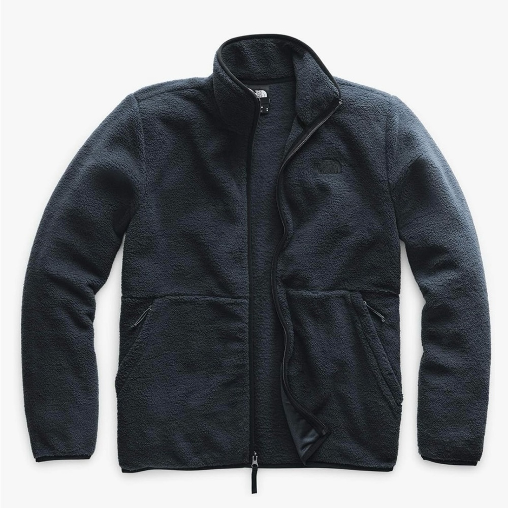 The North Face Sherpa fleece black men’s jacket size Large